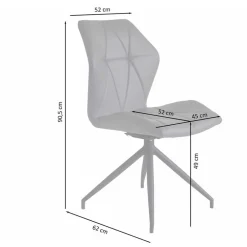 Lederstühle*Pharao24 Kunstleder Stühle Betim