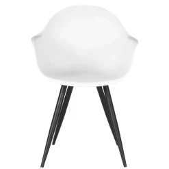 Pharao24 Kunststoff Küchenstuhl Set Rubin> Küchenstühle|Esszimmerstühle