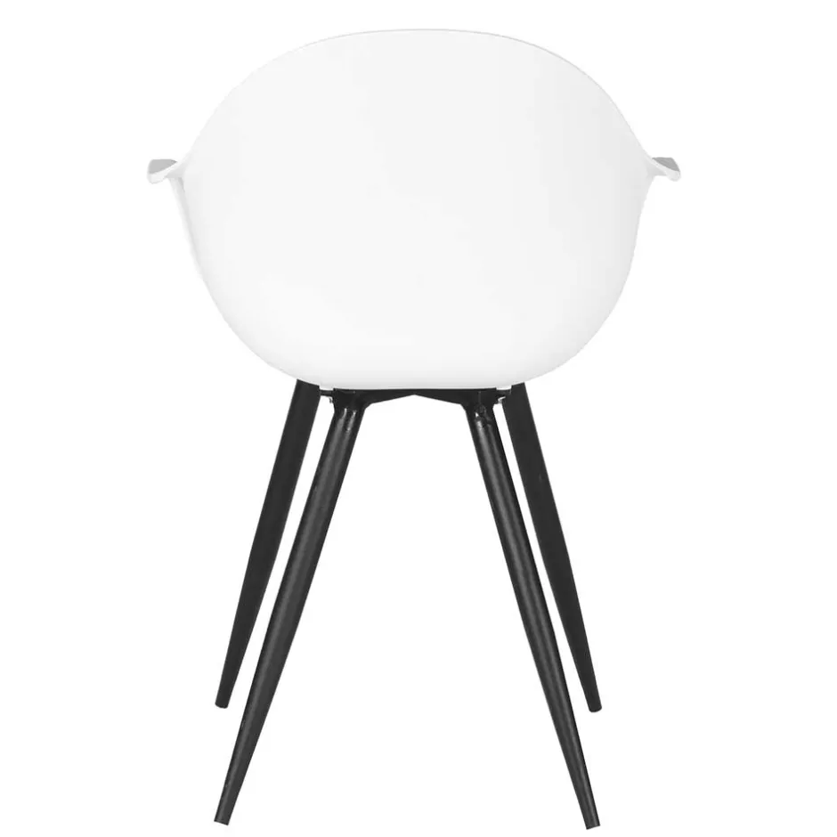 Pharao24 Kunststoff Küchenstuhl Set Rubin> Küchenstühle|Esszimmerstühle