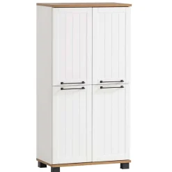 Bad Hochschränke|Badezimmerschränke*Pharao24 Landhaus Badezimmer Hochschrank Porto