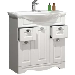 Badmöbel Sets*Pharao24 Landhaus Badmöbelset Exmadura