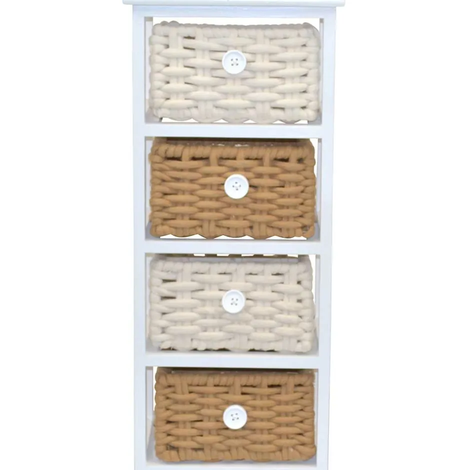 Pharao24 Landhaus Badregal Grino> Massivholzregale|Standregale