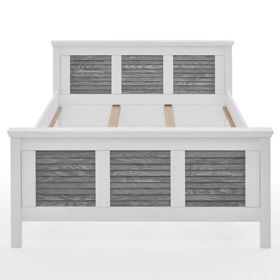 Pharao24 Landhaus Bett Tanydos> Massivholzmöbel|Komfortbetten