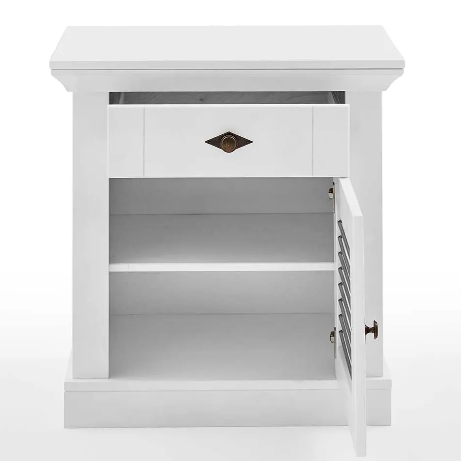 Pharao24 Landhaus Bett Tanydos> Massivholzmöbel|Komfortbetten