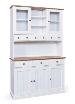 Massivholzmöbel|Anrichten*Pharao24 Landhaus Buffetschrank Linacia