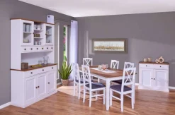 Massivholzmöbel|Anrichten*Pharao24 Landhaus Buffetschrank Linacia