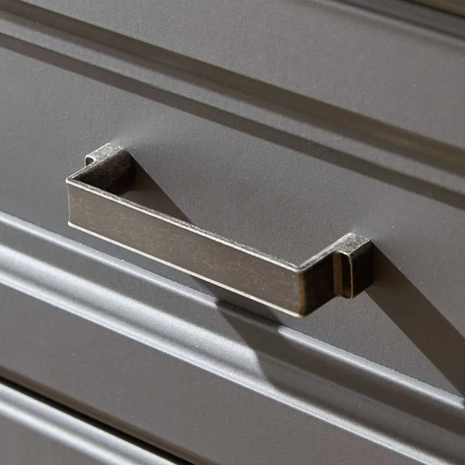 Pharao24 Landhaus Design Wohnwand Valgura> Wohnzimmerschrank