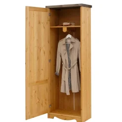 Massivholz Schränke|Dielenschränke*Pharao24 Landhaus Dielenschrank Kandrun