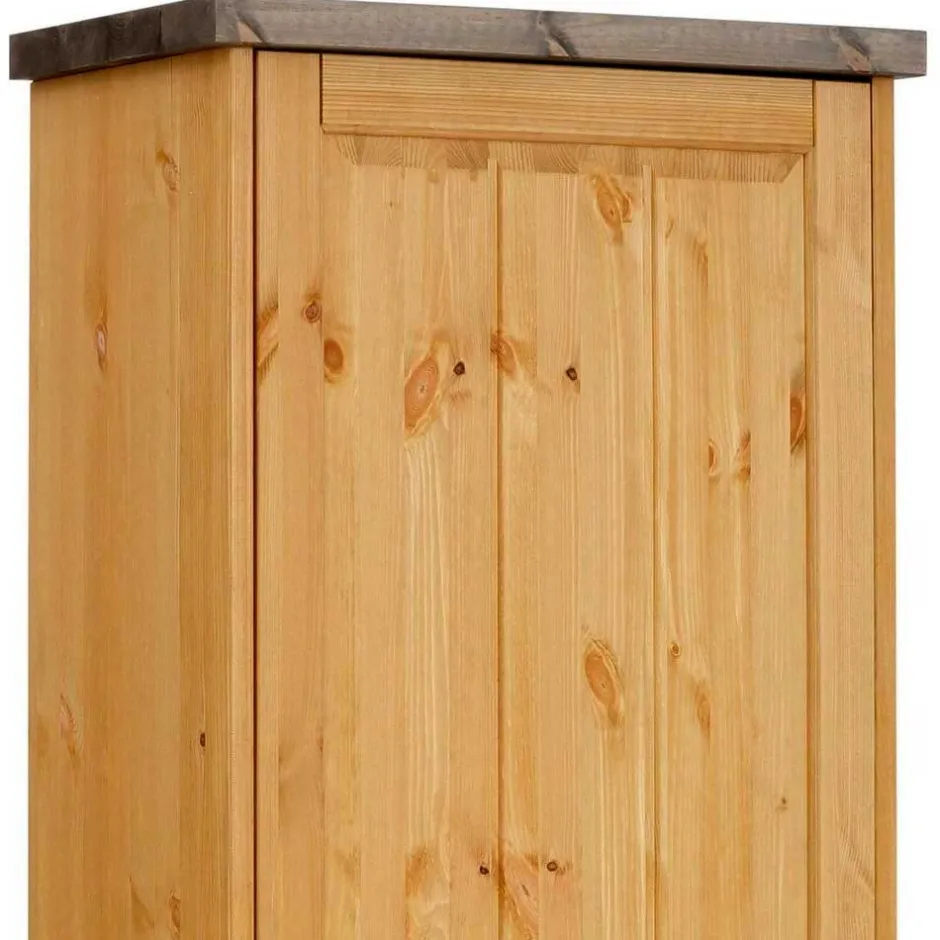 Massivholz Schränke|Dielenschränke*Pharao24 Landhaus Dielenschrank Kandrun