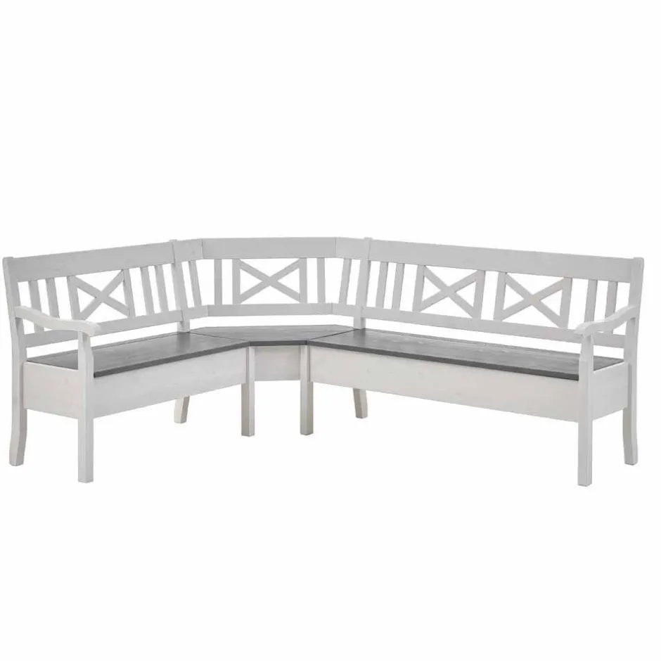 Küchenbank|Holzbänke*Pharao24 Landhaus Eckbank Julan