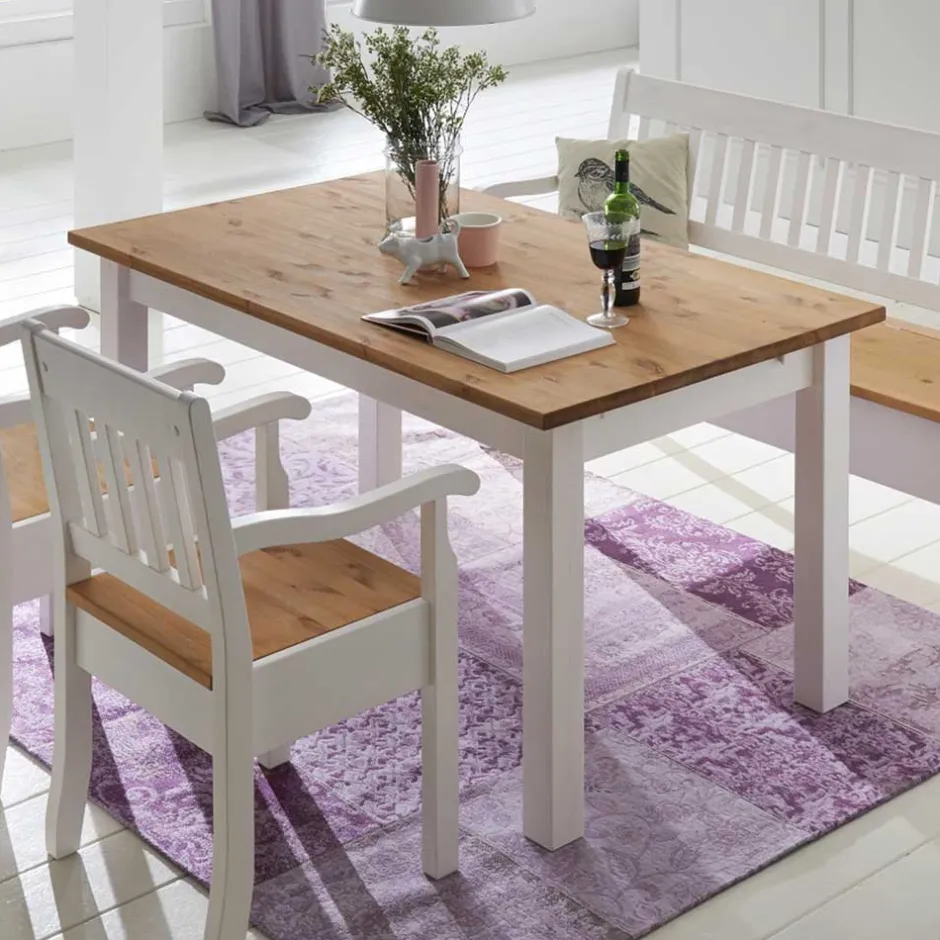 Massivholzmöbel|Küchentisch*Pharao24 Landhaus Esstisch Vicados