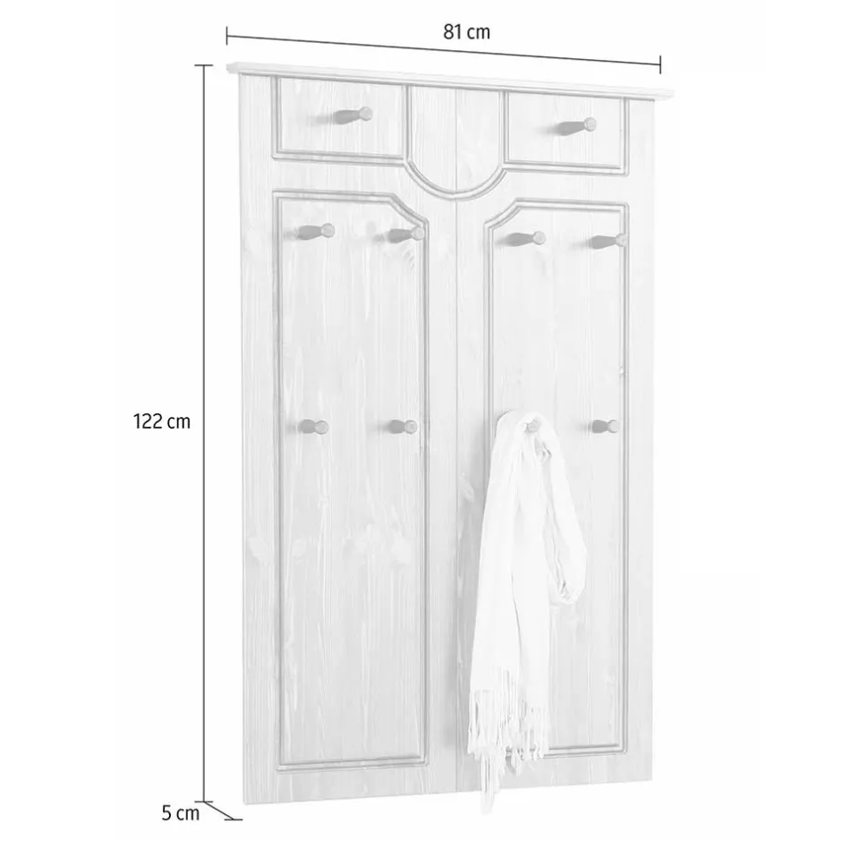 Pharao24 Landhaus Garderobe Xisin> Garderoben Paneele|Wandgarderoben