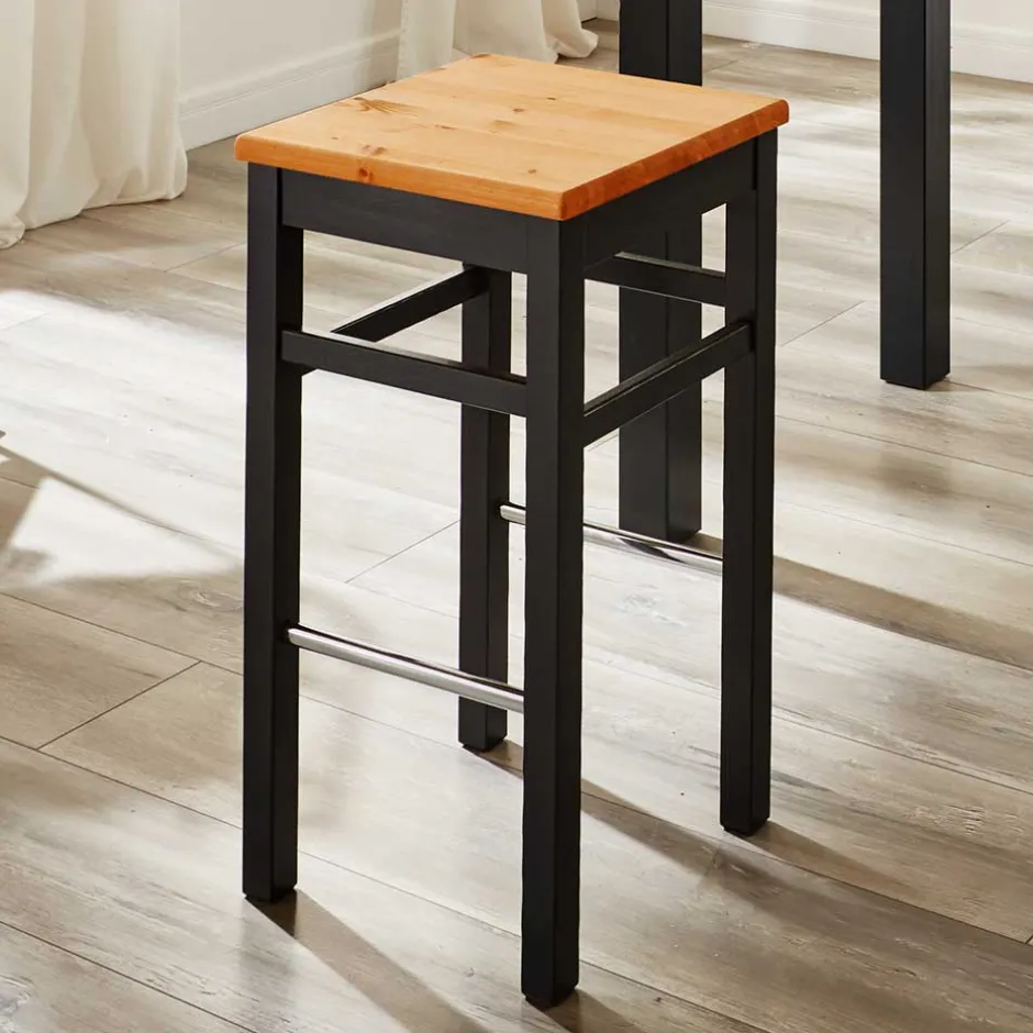 Pharao24 Landhaus Hochhocker Hanni> Barmöbel|Hocker