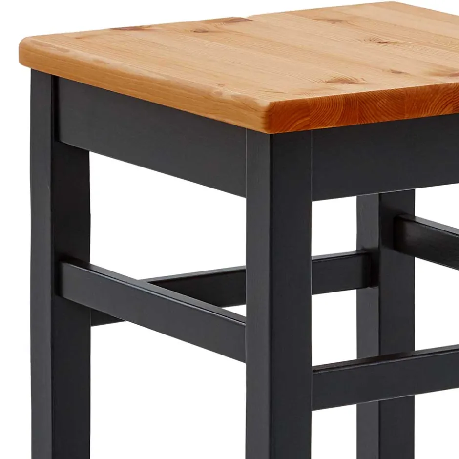 Pharao24 Landhaus Hochhocker Hanni> Barmöbel|Hocker