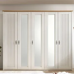 Pharao24 Landhaus Kleiderschrank Drienna> Drehtürenschränke|Kleiderschränke