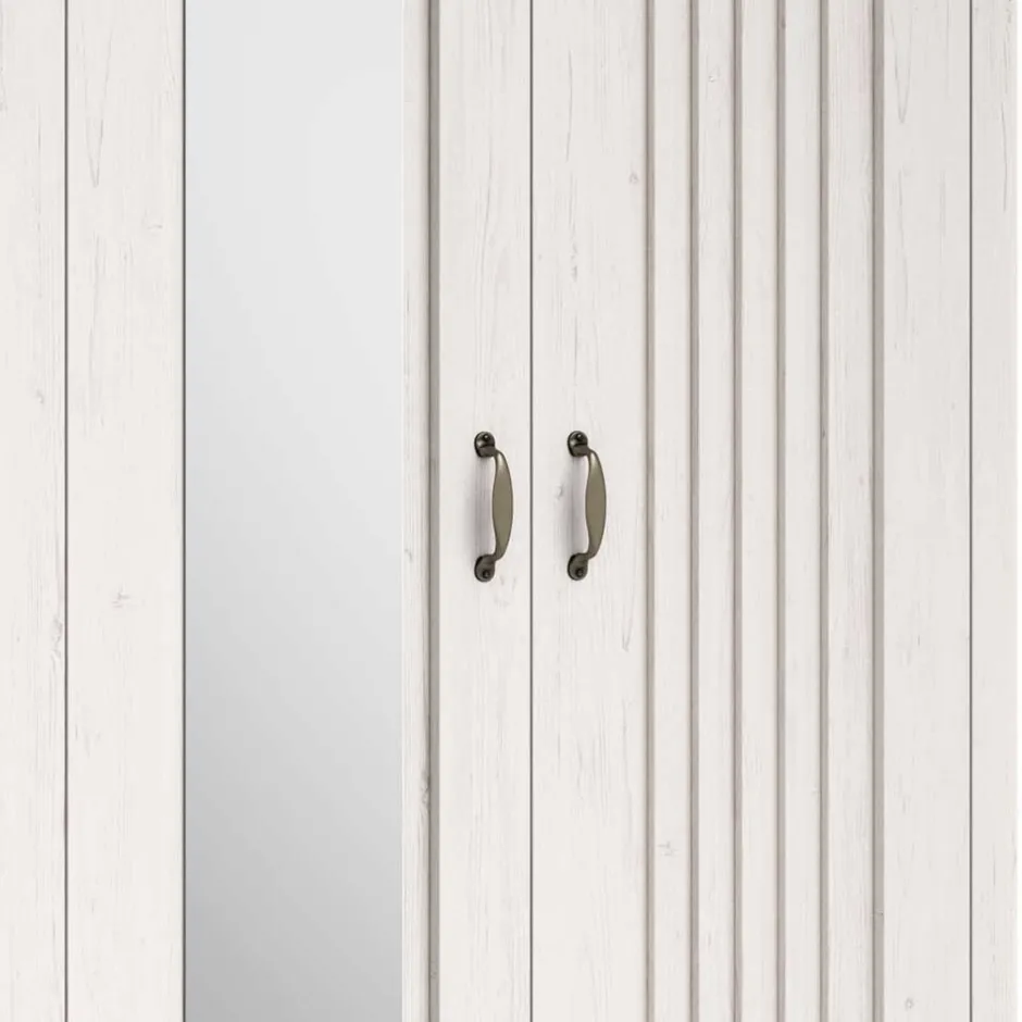 Pharao24 Landhaus Kleiderschrank Drienna> Drehtürenschränke|Kleiderschränke