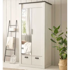 Pharao24 Landhaus Kleiderschrank Dionada> Drehtürenschränke|Kleiderschränke