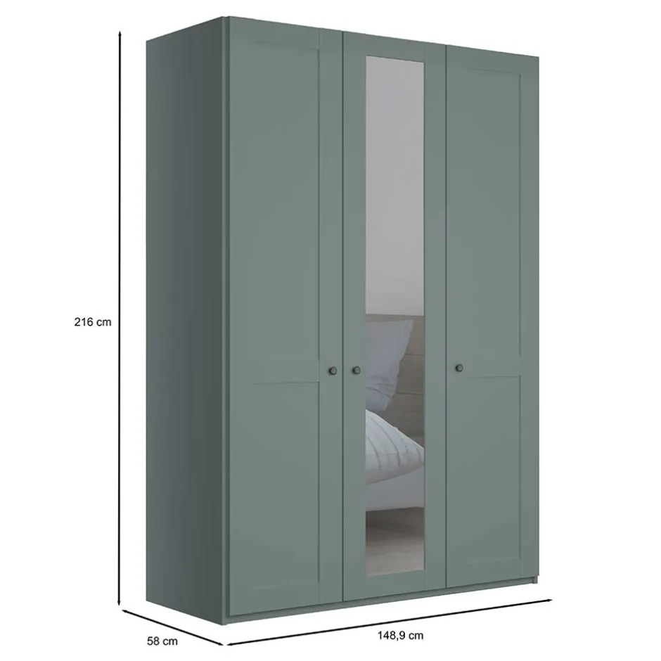 Pharao24 Landhaus Kleiderschrank Forjan> Drehtürenschränke|Kleiderschränke