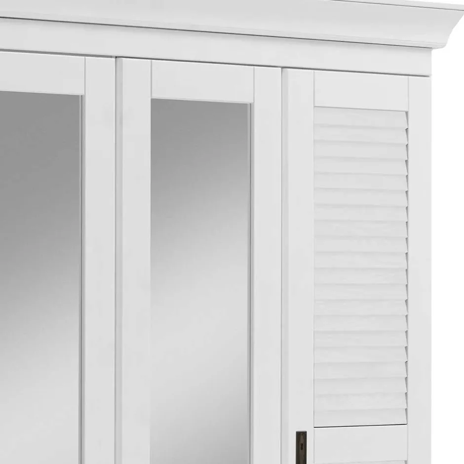 Massivholz Schränke|Kleiderschränke*Pharao24 Landhaus Kleiderschrank Marcello