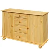 Küchenkommode|Wohnzimmerkommoden*Pharao24 Landhaus Kommode Jurentian