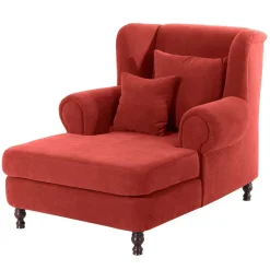 Pharao24 Landhaus Longchair Dattilon> Ohrensessel