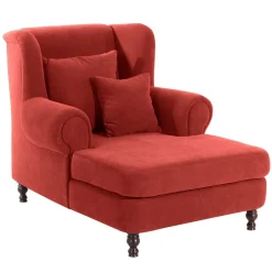 Pharao24 Landhaus Longchair Dattilon> Ohrensessel