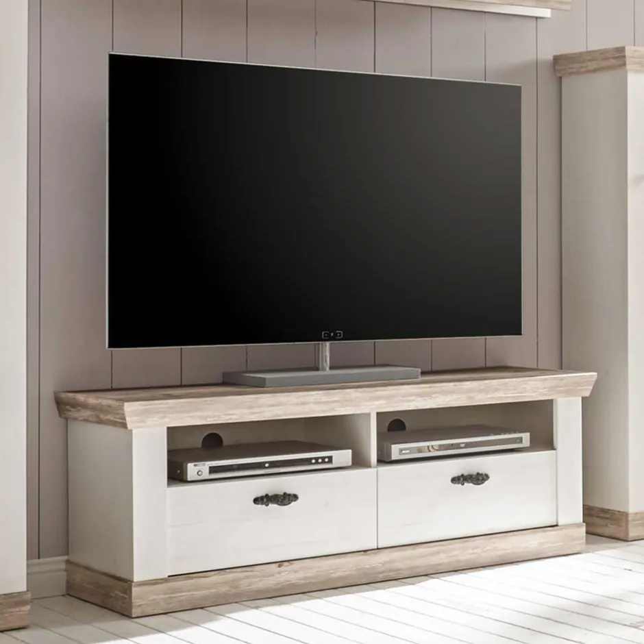 Pharao24 Landhaus Lowboard Flurencina> Fernsehtische|Lowboards