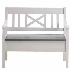 Pharao24 Landhaus Massivholzbank Julan> Holzbänke|Esszimmerbänke