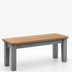 Küchenbank|Holzbänke*Pharao24 Landhaus Massivholzbank Mangali