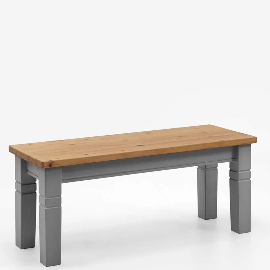 Küchenbank|Holzbänke*Pharao24 Landhaus Massivholzbank Mangali