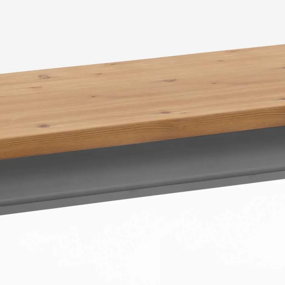 Küchenbank|Holzbänke*Pharao24 Landhaus Massivholzbank Mangali