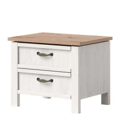 Nachtkommoden|Nachttisch*Pharao24 Landhaus Nachtschrank Drienna