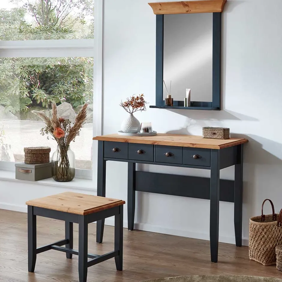 Schlafzimmer Sets*Pharao24 Landhaus Schminktisch Set Rivella