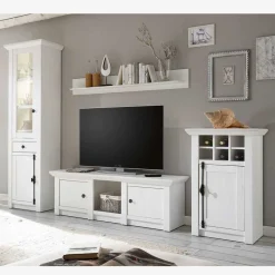 Pharao24 Landhaus Schrankwand Pantina> Wohnwand 300 Cm