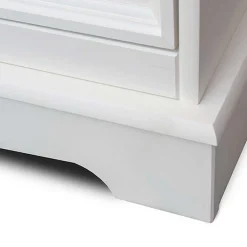 Küchenkommode|Esszimmerkommoden*Pharao24 Landhaus Sideboard mit Glastür Vomano