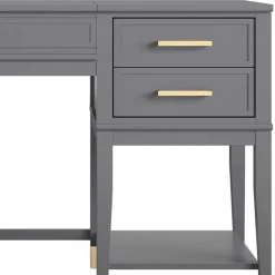 Schreibtische|Computertische*Pharao24 Landhaus Stil Schreibtisch Nathalie