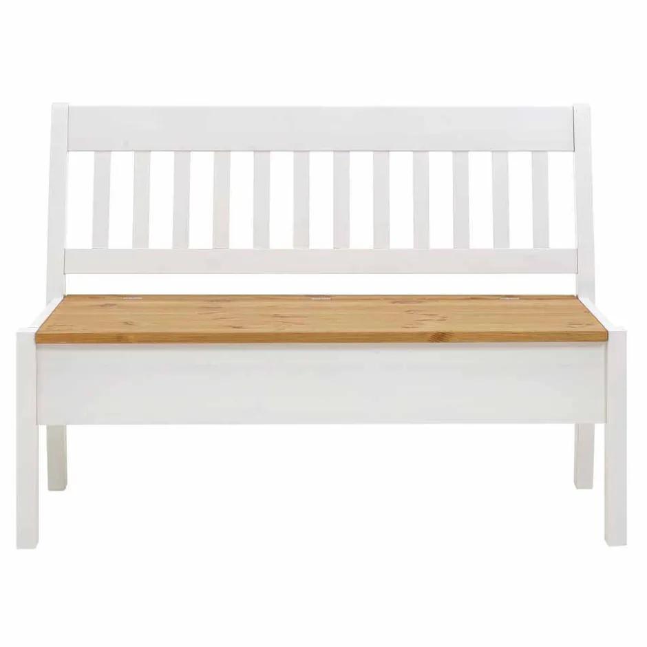 Pharao24 Landhaus Truhenbank Vicados> Massivholzmöbel|Küchenbank