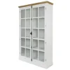 Pharao24 Landhaus Vitrine Tevez> Vitrinenschrank|Wohnzimmervitrinen