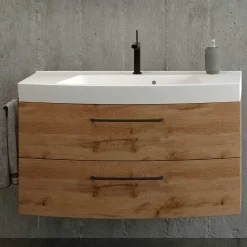 Waschbeckenunterschränke|Bad Unterschränke*Pharao24 Landhaus Waschtisch Longos