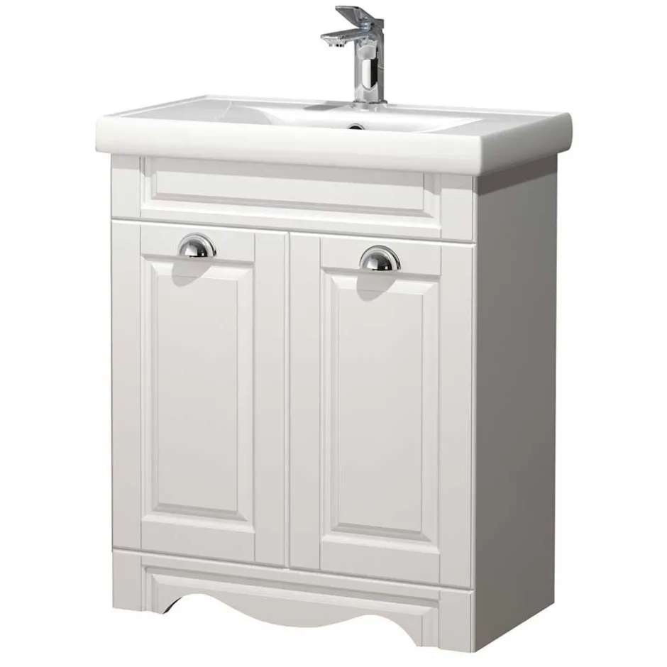 Pharao24 Landhaus Waschtischschrank Exmadura> Waschbeckenunterschränke|Bad Unterschränke