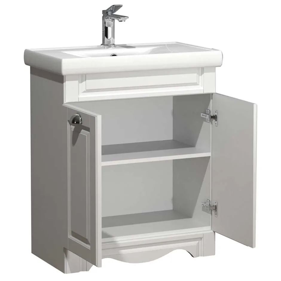 Pharao24 Landhaus Waschtischschrank Exmadura> Waschbeckenunterschränke|Bad Unterschränke