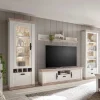 Pharao24 Landhaus Wohnwand Flurencina> Wohnzimmerschrank|Wohnwand 300 Cm