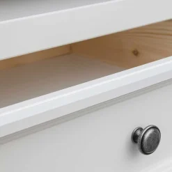 Massivholzmöbel|Küchenkommode*Pharao24 Landhaus Wäschekommode Vomano