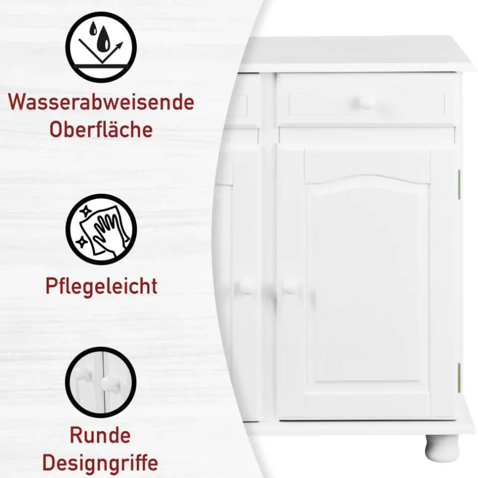 Pharao24 Landhaus-Anrichte Lina> Flurkommoden