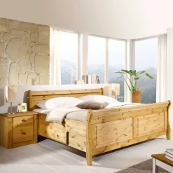 Funktionsbetten|Schubkastenbetten*Pharao24 Landhausbett Devenia