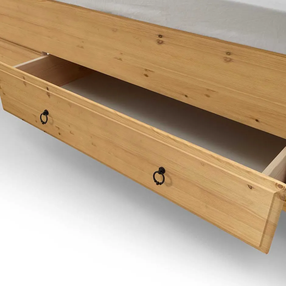 Funktionsbetten|Schubkastenbetten*Pharao24 Landhausbett Devenia