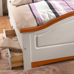 Funktionsbetten|Schubkastenbetten*Pharao24 Landhausbett Raimon