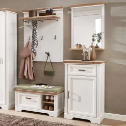 Garderobensets*Pharao24 Landhausmöbel Set Lecara