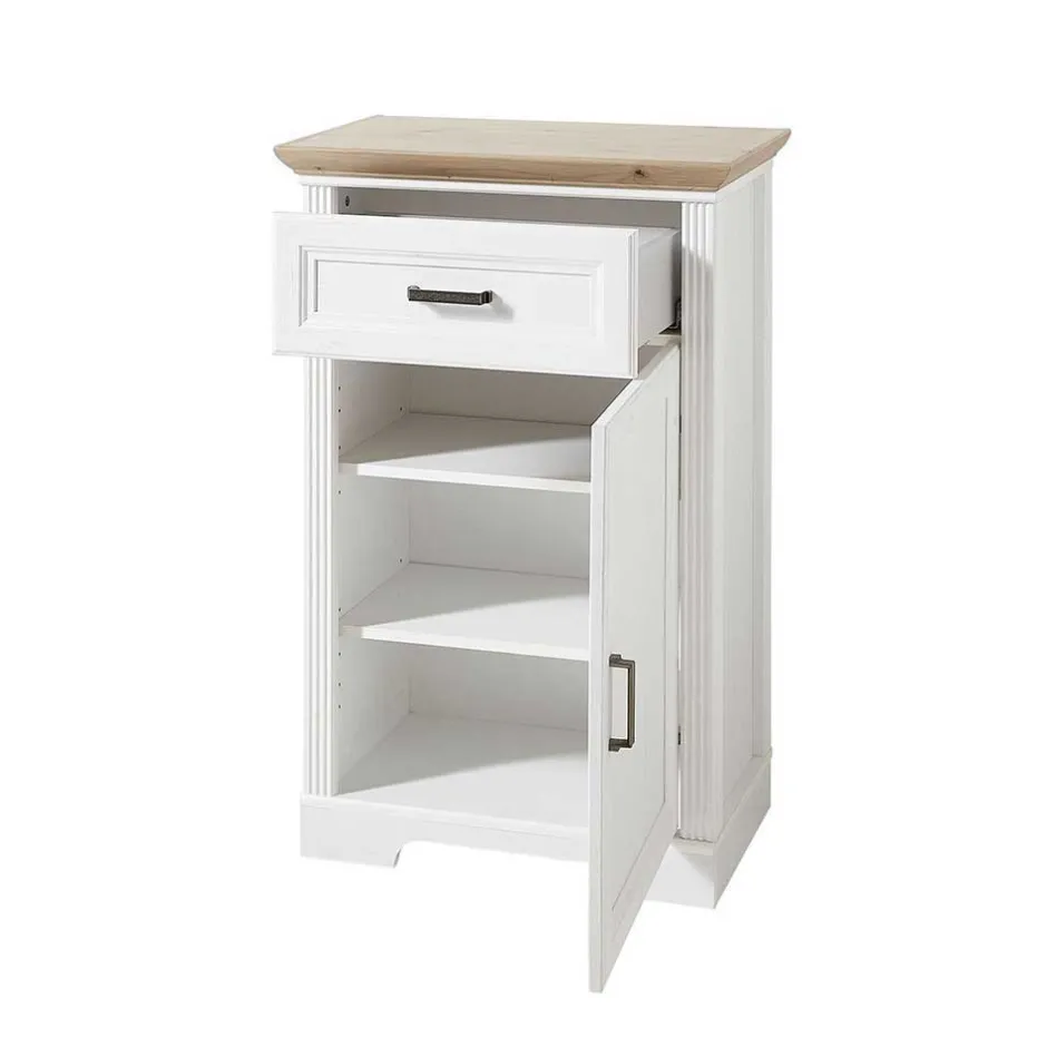 Garderobensets*Pharao24 Landhausmöbel Set Lecara