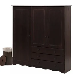 Wäscheschrank*Pharao24 Landhausschrank Cozmina